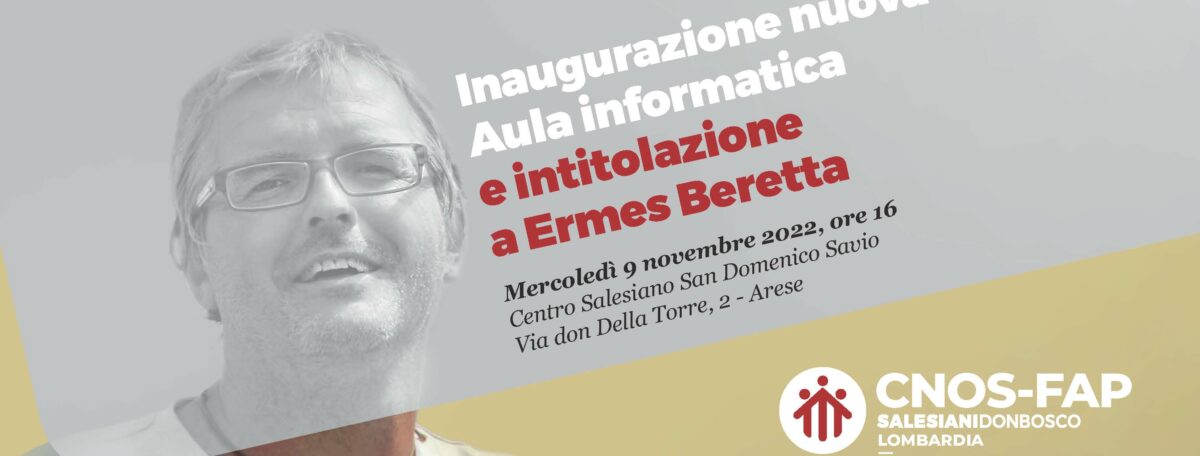 Inaugurazione Aula informatica Ermes Beretta