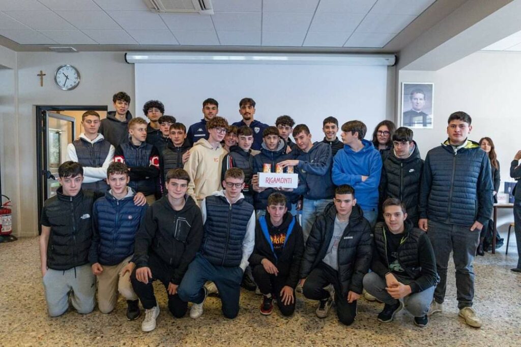 Il Brescia Calcio ed Intesa San Paolo ospiti del nostro centro di formazione a Brescia! 2